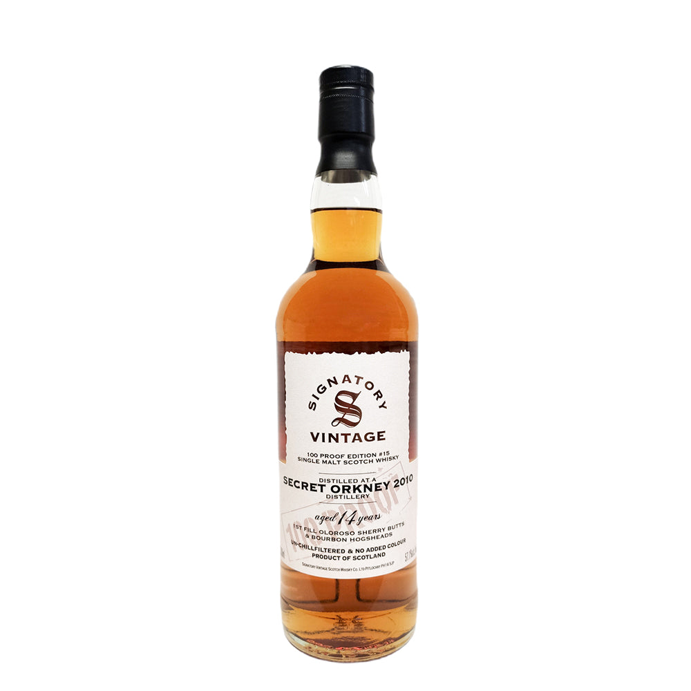 Secret Orkney 14 Years Old 100 Proof Edition # 15