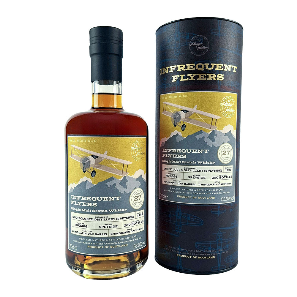 Undisclosed Speyside 27 Years Old 1998 Infrequent Flyers Alistair Walker