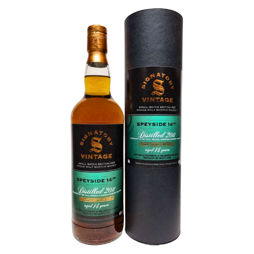 Speyside (Macallan) 14 Years Old Small Batch #20 - Signatory Vintage - Aberdeen Whisky Shop