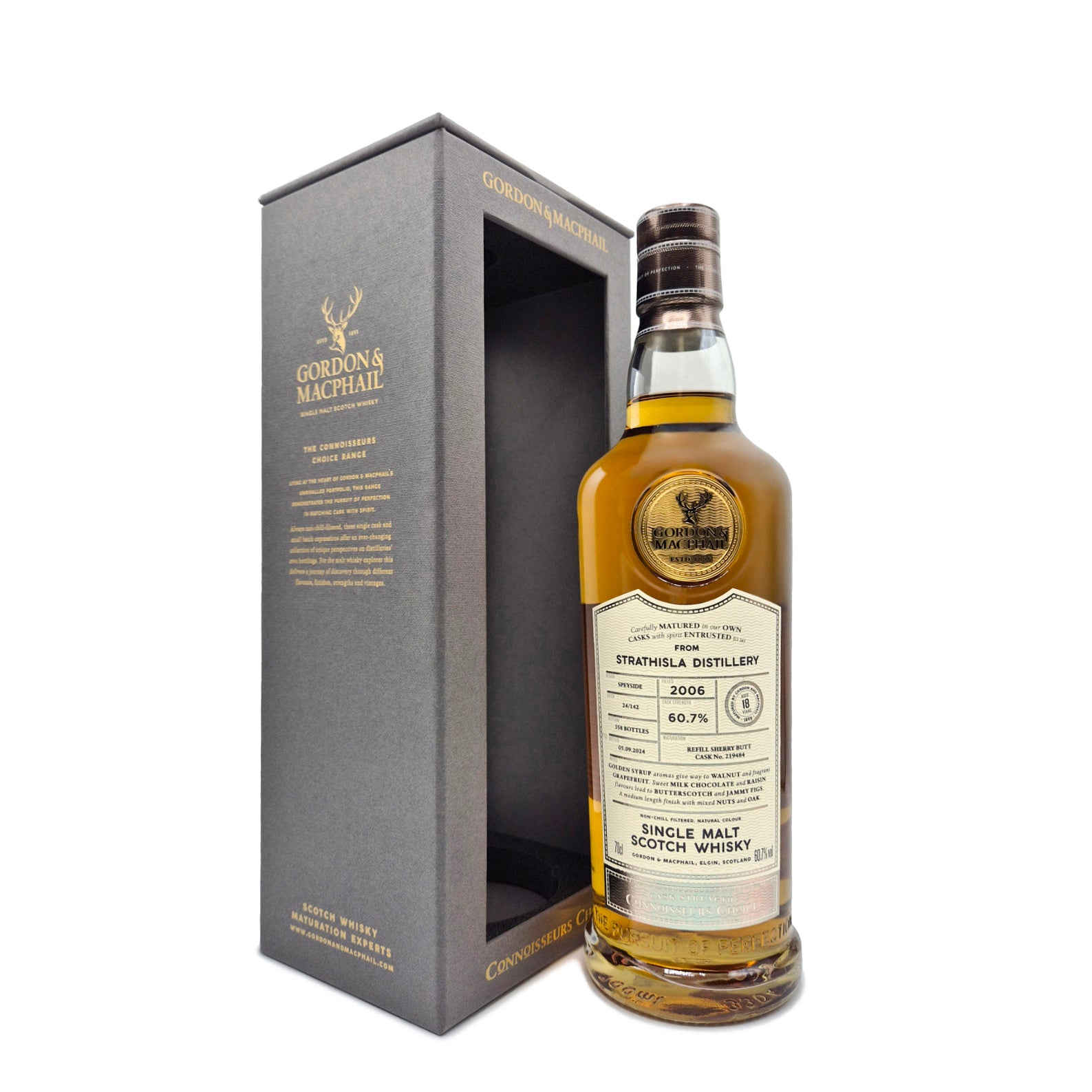 Strathisla 18 Years Old 2006 Connoisseurs Choice