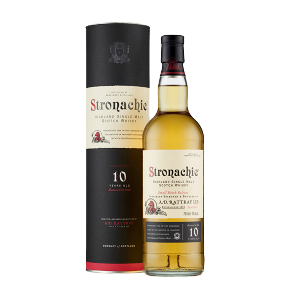 Stronachie Single Malt Whisky 10 Years Old Aberdeen Whisky Shop  