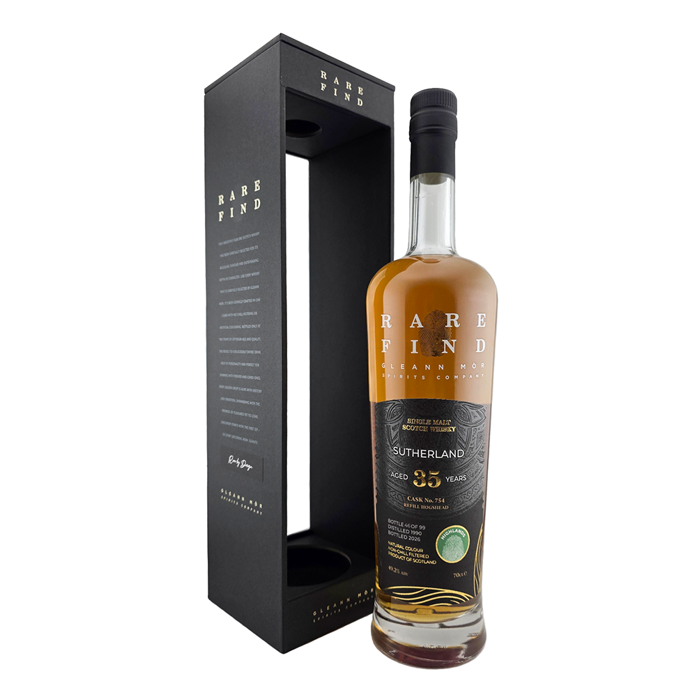 Sutherland 35 Years Old Rare Find - Gleann Mòr Spirits - Aberdeen Whisky Shop
