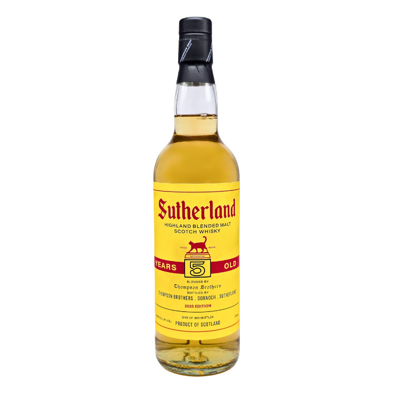 Sutherland 5 Years Old - Thompson Bros - Aberdeen Whisky Shop