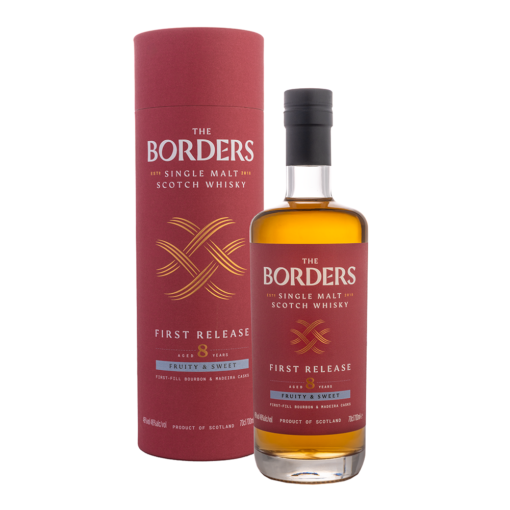 The Borders 8 Years Old First Release - The Borders Distillery - Aberdeen Whisky Shop