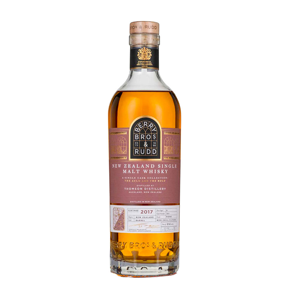 Thomson 2017 New Zealand Single Malt The Auld and the Bold Berry Bros. & Rudd 
