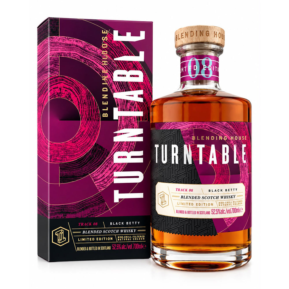 Turntable Spirits Track 08 - "Black Betty" bottle