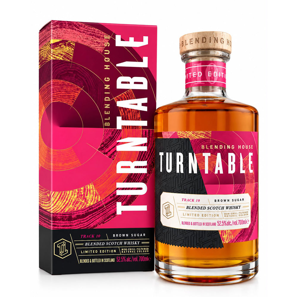 Turntable Track 10 "Brown Sugar" Blended Whisky 70cl bottle