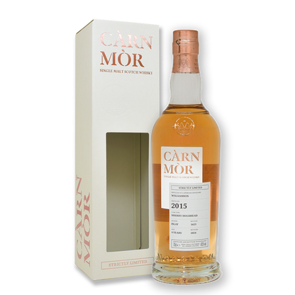 Williamson 9 Years Old 2015 Càrn Mòr Morrison Distillers