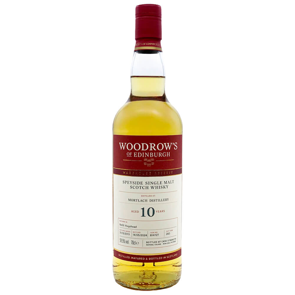 Mortlach 10 Years old Woodrow's of Edinburgh Warehouse Reserve