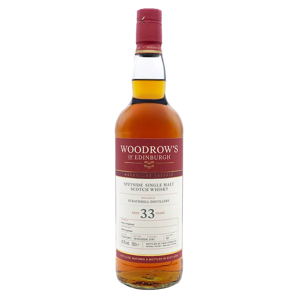 Strathmill 33 Year Old Woodrow's of Edinburgh Warehouse Reserve