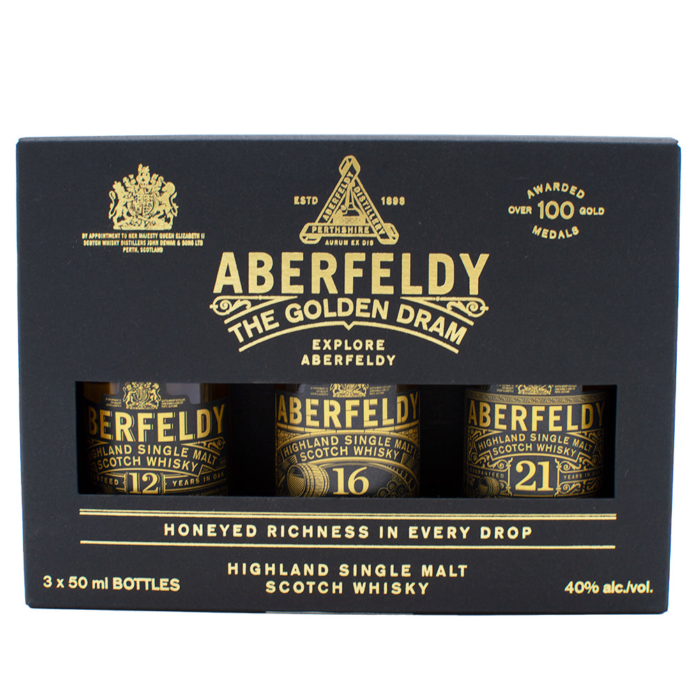 Aberfeldy The Golden Dram Gift Pack