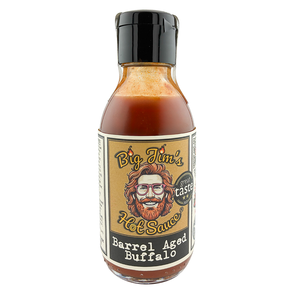 Big Jim's Hot Sauce: Barrel Aged Buffalo