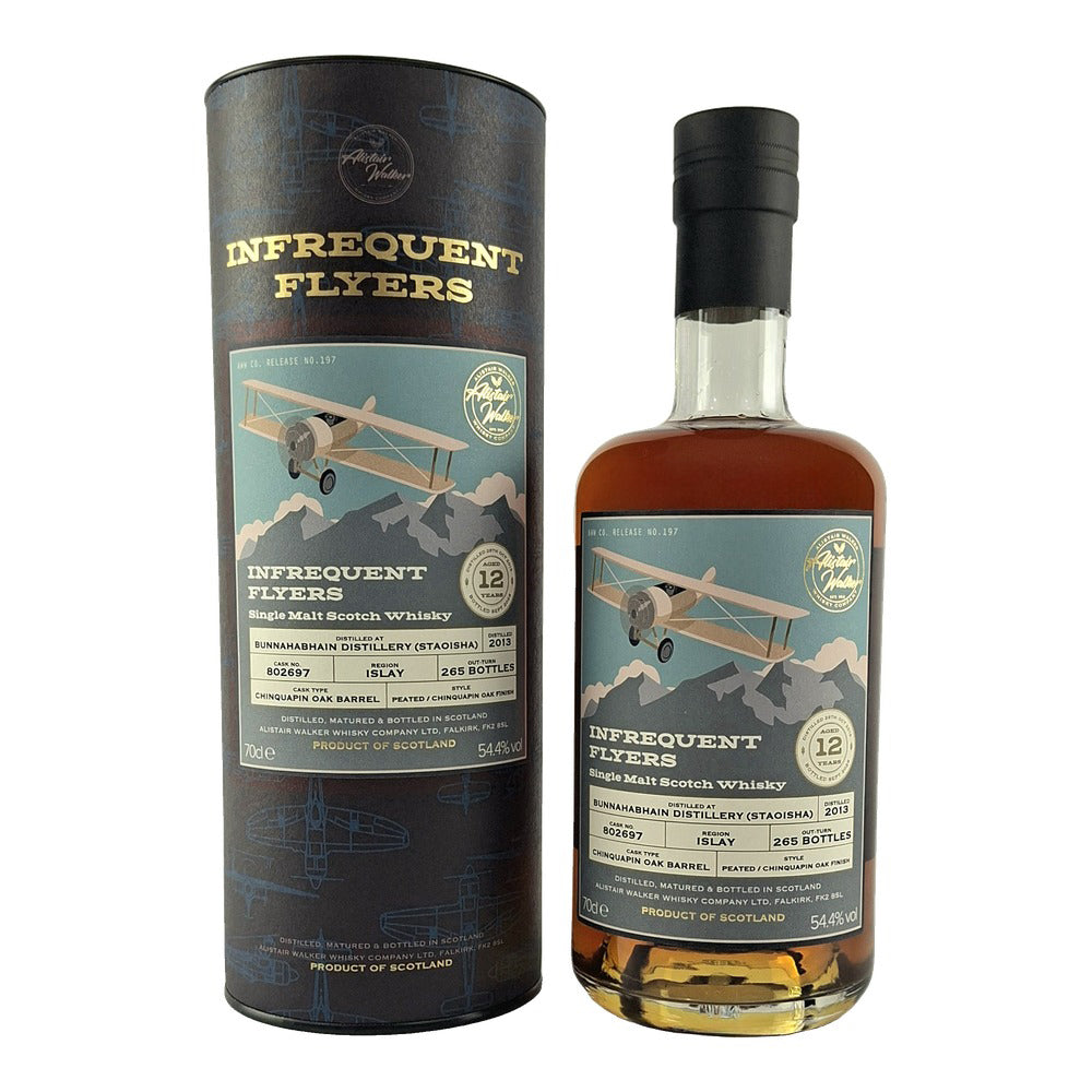 Bunnahabhain Staoisha 12 Years Old 2013 Infrequent Flyers - Alistair Walker - Aberdeen Whisky Shop