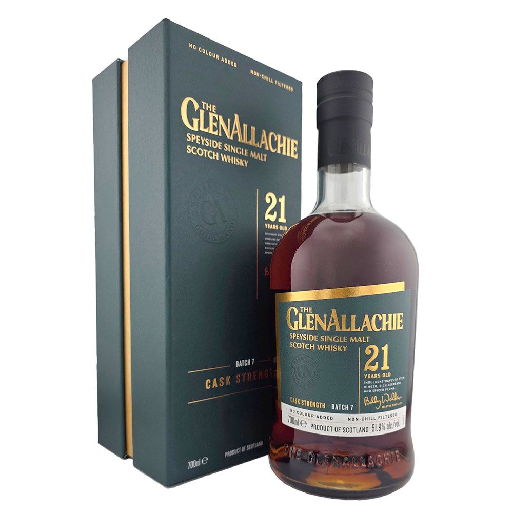 Glenallachie 21 Years Old Batch 7 - Glenallachie Distillery - Aberdeen Whisky Shop 