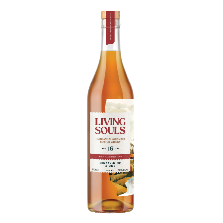 Ninety Nine & One 16 Years Old Error #2 - Living Souls - Aberdeen Whisky Shop