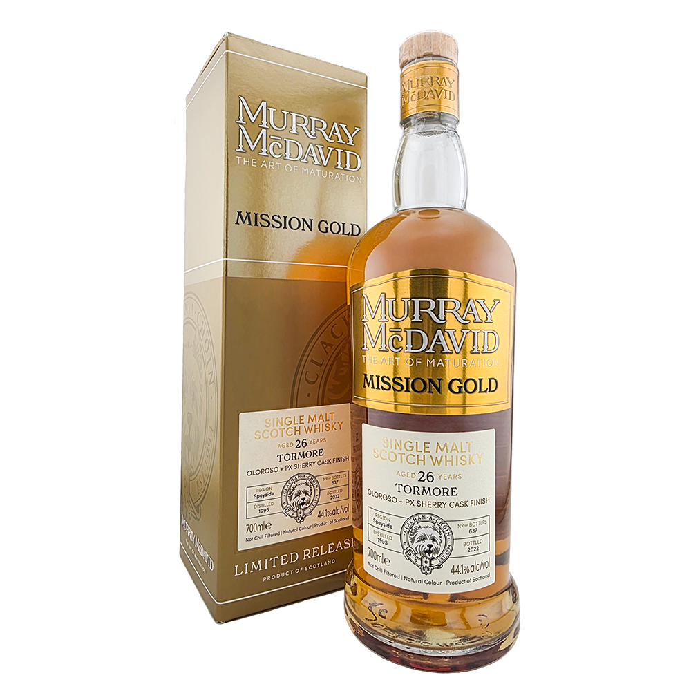 Tormore 26 Years Old 1995 Mission Gold - Murray McDavid - Aberdeen Whisky Shop