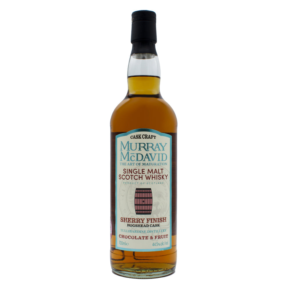 Tullibardine Sherry Finish Cask Craft Murray McDavid - Aberdeen Whisky Shop 