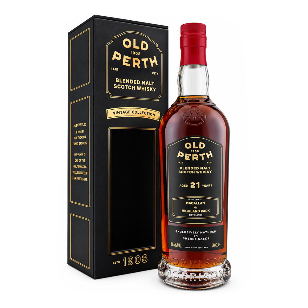 Old Perth 21 Years Old Blended Malt Macallan x Highland Park - Morrison Distillers - Aberdeen Whisky Shop