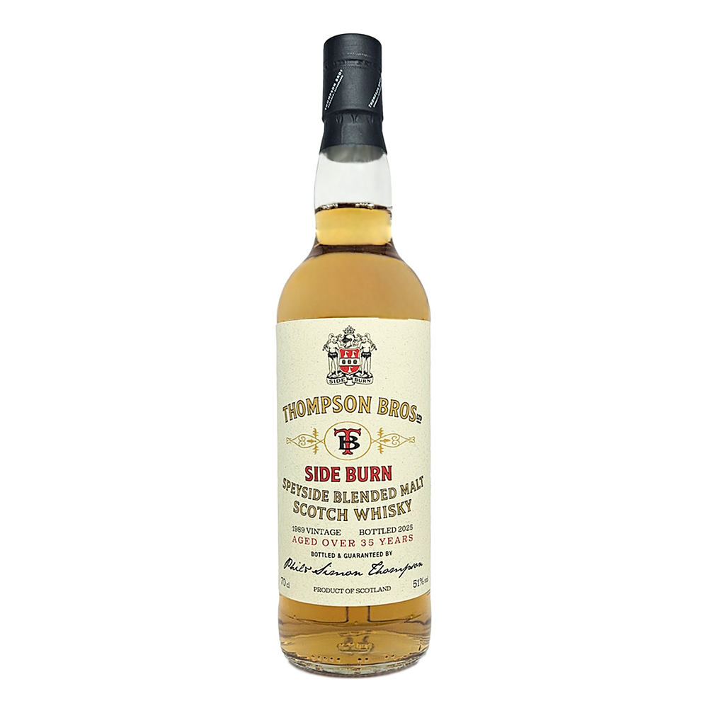 Side-Burn Blended Malt 35 Years Old - Thompson Bros. - Aberdeen Whisky Shop