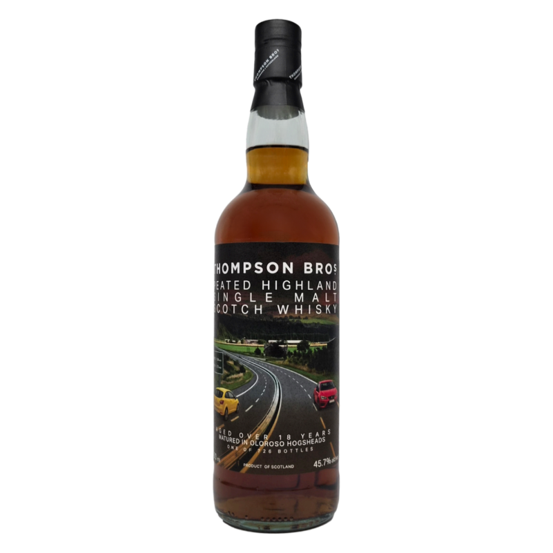 An Undisclosed Highland 18 Years Old Peated - Thompson Bros. - Aberdeen Whisky Shop
