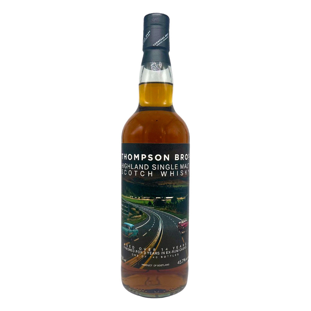 An Undisclosed Highland 14 Years Old Rum Cask Thompson Bros. Aberdeen Whisky Shop  