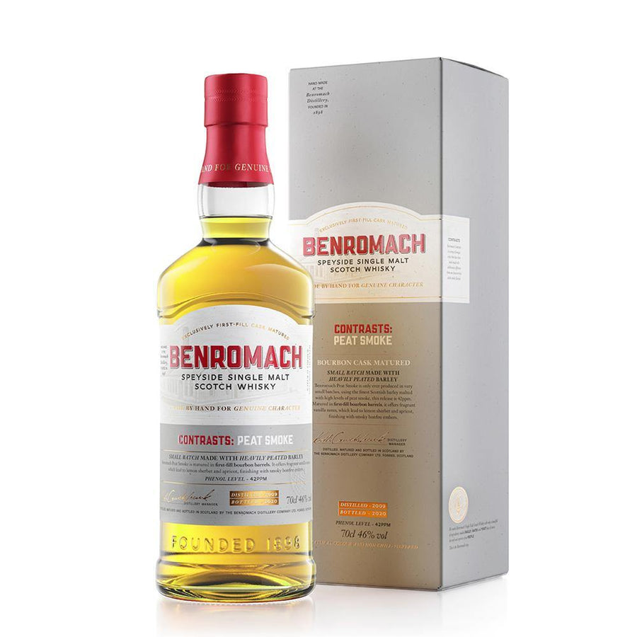 Benromach Contrasts: Peat Smoke 70cl 46% - Aberdeen Whisky Shop
