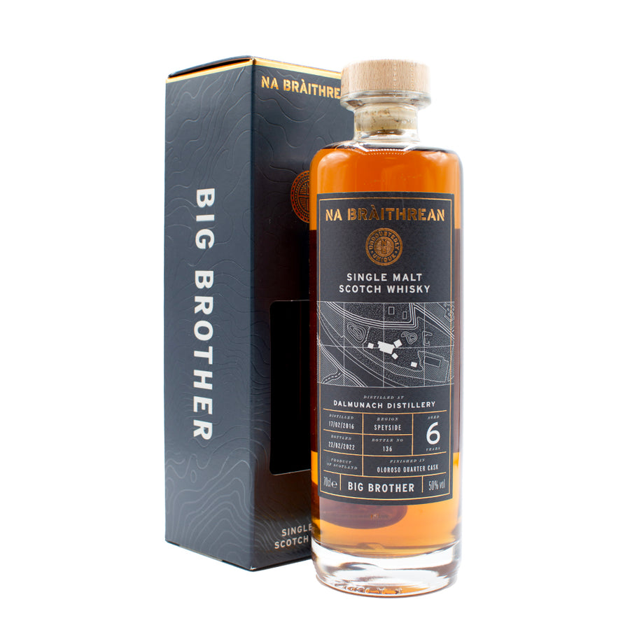 Dalmunach 6 Years Old Oloroso Quarter Cask Finish Big Brother - Aberdeen Whisky Shop  