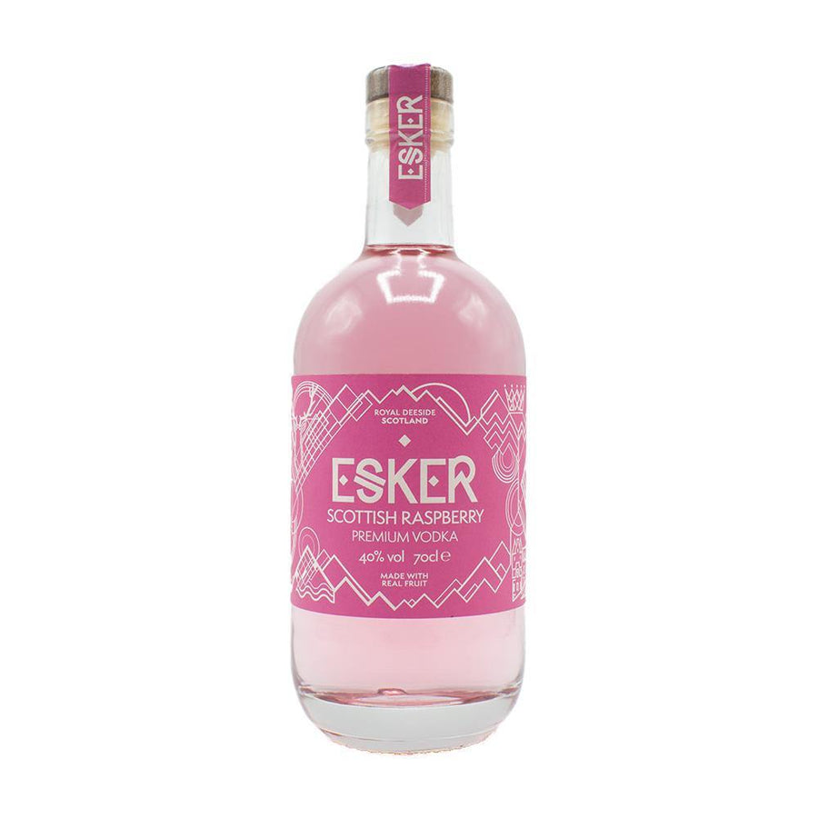 Esker Scottish Raspberry Vodka 70cl 40% - Aberdeen Whisky Shop
