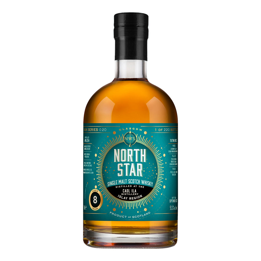 Caol Ila 8 Years Old Cask Series 20 North Star Spirits - Aberdeen Whisky Shop 