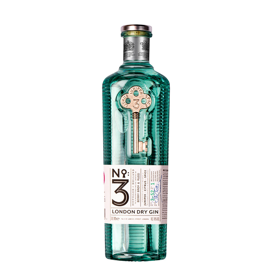 No. 3 London Dry Gin - Aberdeen Whisky Shop  