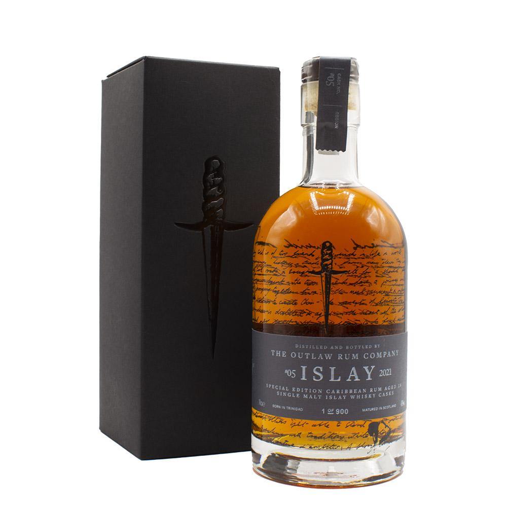 Outlaw Rum 2021 Islay Limited Release 70cl 43% - Aberdeen Whisky Shop
