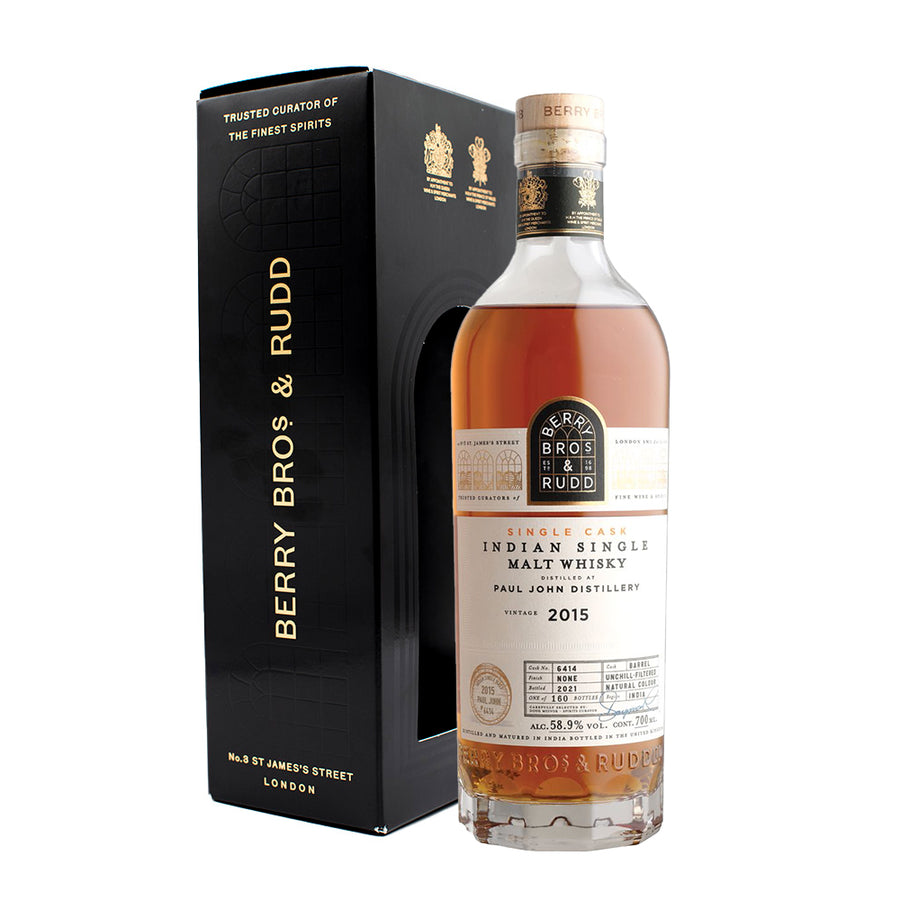 Paul John 6 Years Old 2015 Spring Release 70cl 58.9% Berry Bros. & Rudd - Aberdeen Whisky Shop