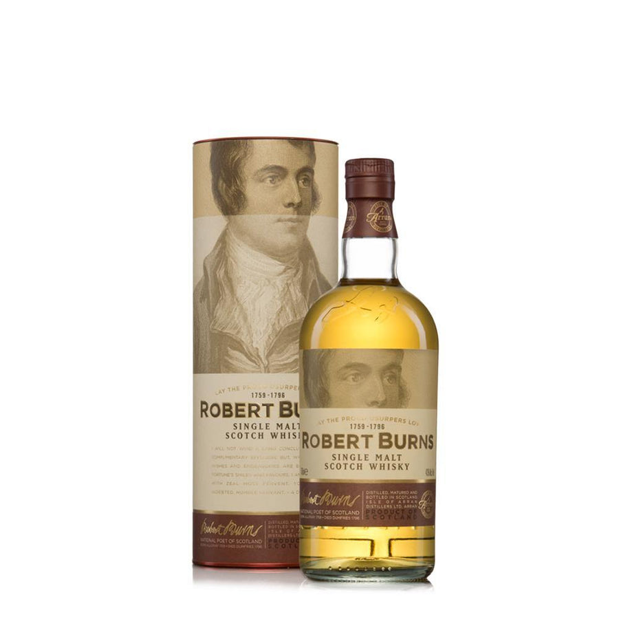 Arran Robert Burns Single Malt 70cl 43% - Aberdeen Whisky Shop