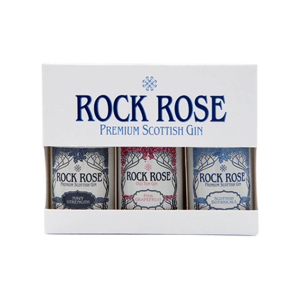 Rock Rose Miniatures Pack 3x5cl - Aberdeen Whisky Shop