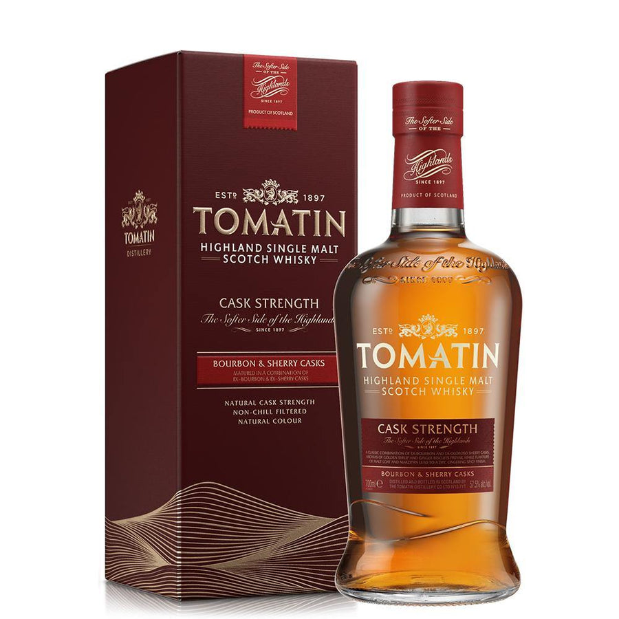 Tomatin Cask Strength 70cl 57.5% - Aberdeen Whisky Shop