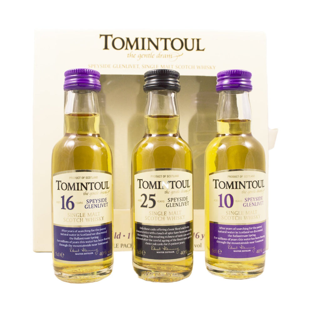 Tomintoul Miniatures Set 3X5Cl - Aberdeen Whisky Shop