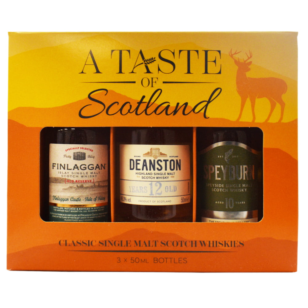 Taste of Scotland Whisky Miniatures Set