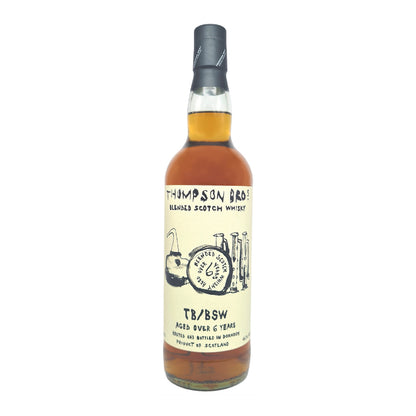 TB/BSW blended malt aged over 6 years Thompson Bros. 