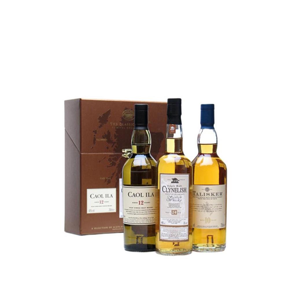 Classic Malts Coastal Collection 3X20Cl - Aberdeen Whisky Shop
