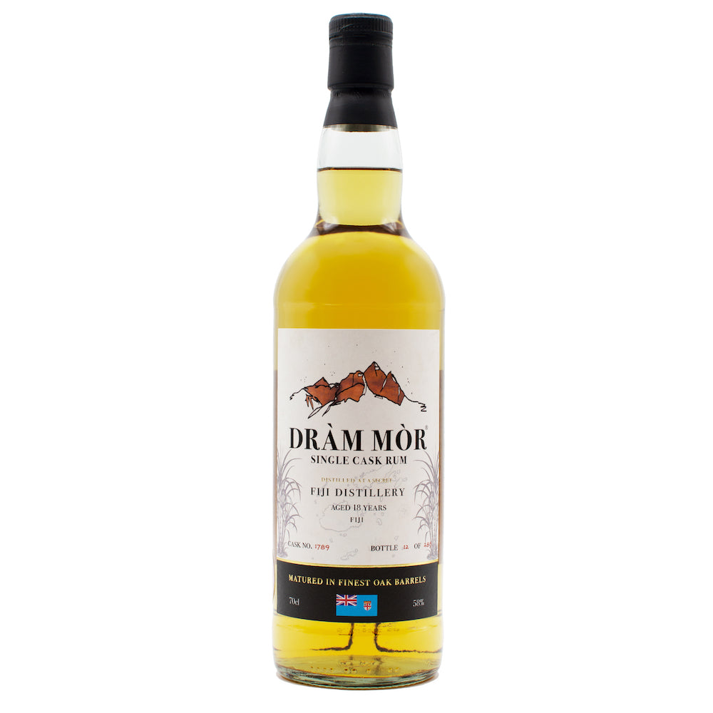 Fiji 18 Years Old Single Cask Rum Dràm Mòr - Aberdeen Whisky Shop 