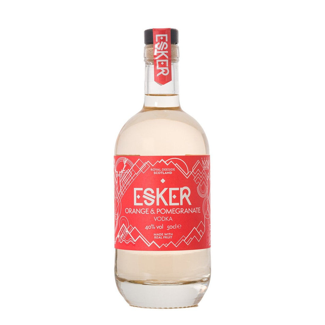 Esker Orange And Pomegranate Vodka 50Cl 40% - Aberdeen Whisky Shop