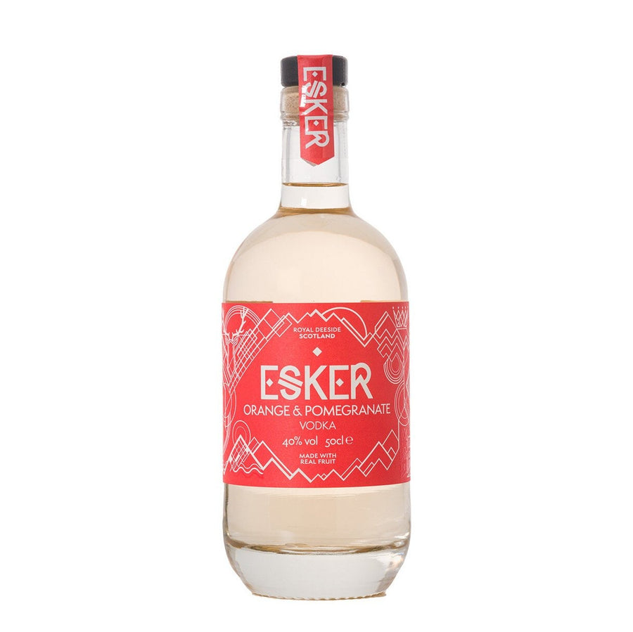 Esker Orange And Pomegranate Vodka 50Cl 40% - Aberdeen Whisky Shop