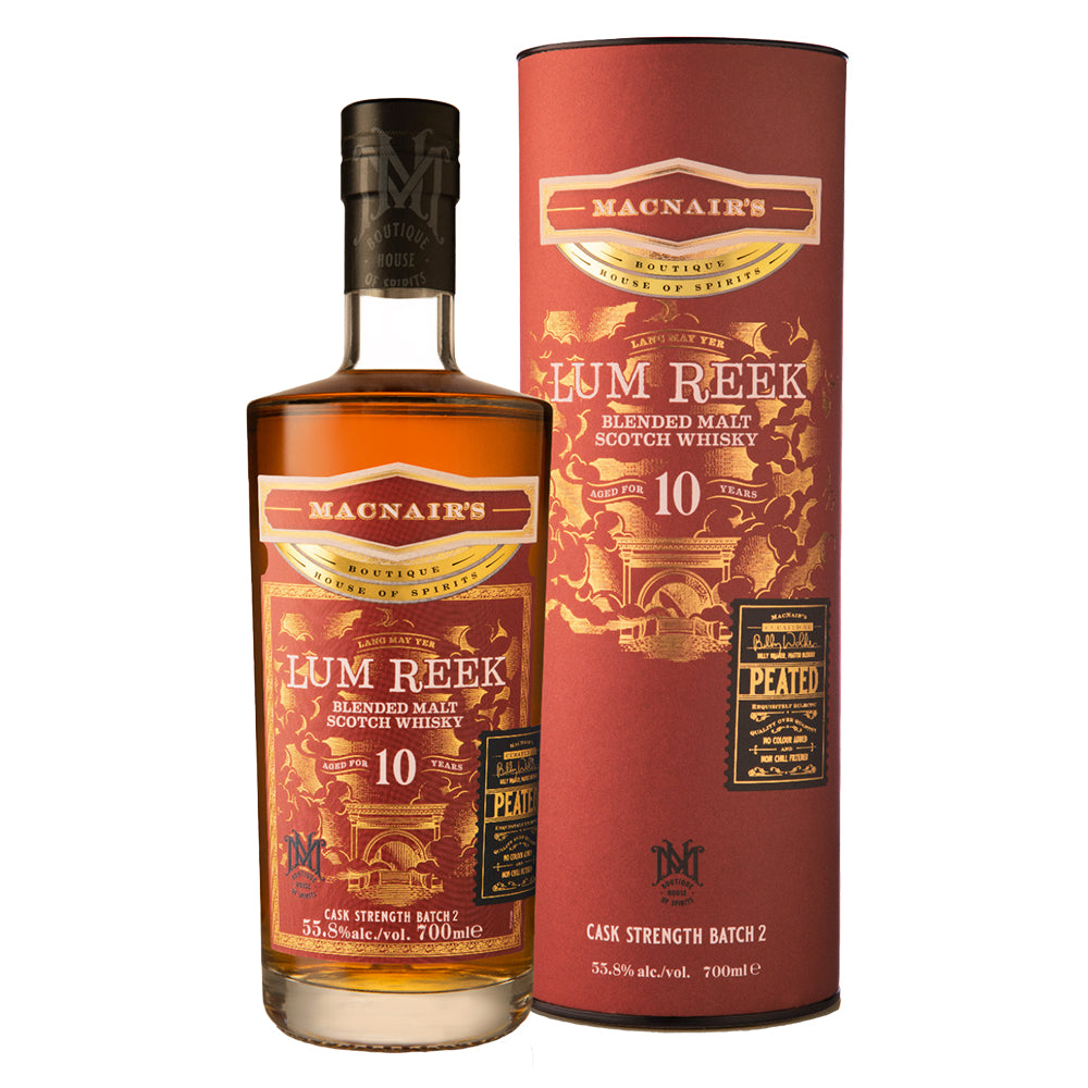 Lum Reek 10 Years Old Cask Strength Batch 2 - Aberdeen Whisky Shop  