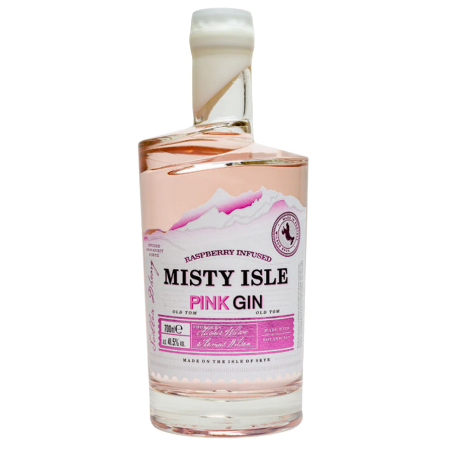 Misty Isle Pink Gin - Aberdeen Whisky Shop  