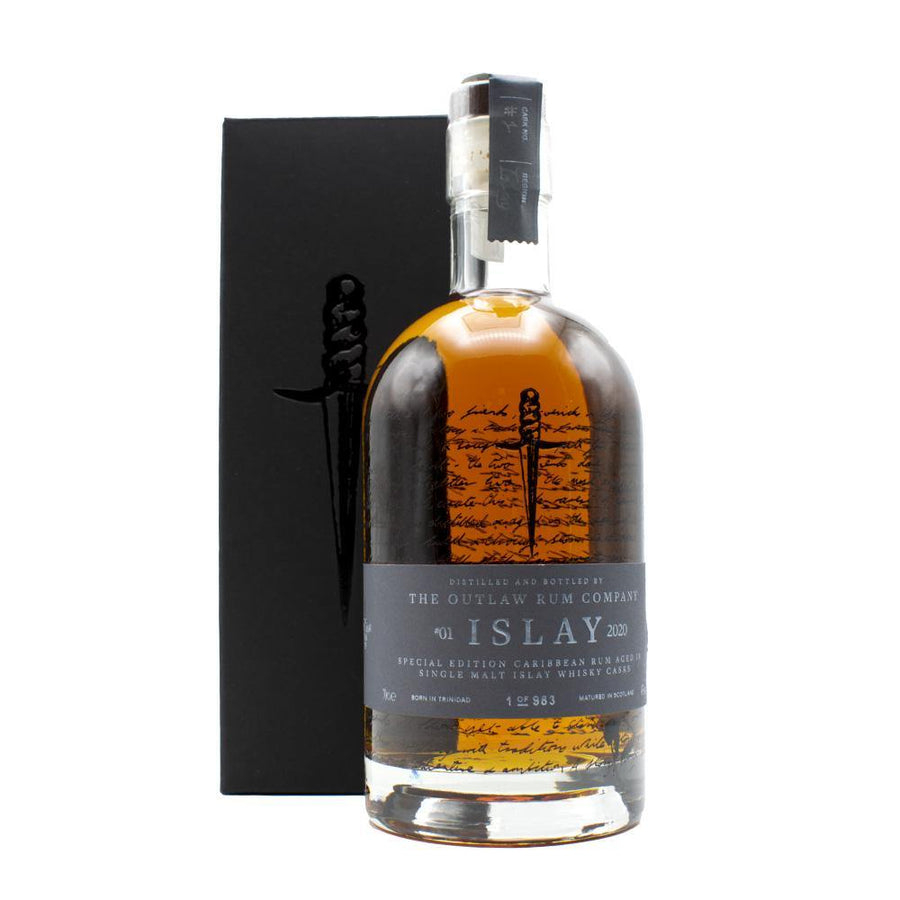 Outlaw Rum 2020 Islay Limited Release 70cl 43% - Aberdeen Whisky Shop